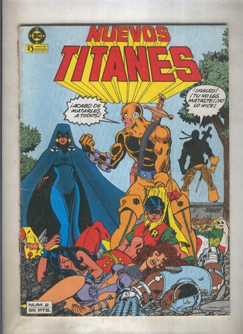 Nuevos Titanes volumen 1 numero 02 (numerado 2 en trasera)