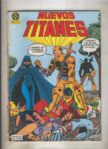 Nuevos Titanes volumen 1 numero 02 (numerado 3 en trasera)