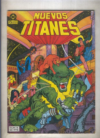 Nuevos Titanes volumen 1 numero 05 (numerado 2 en trasera)