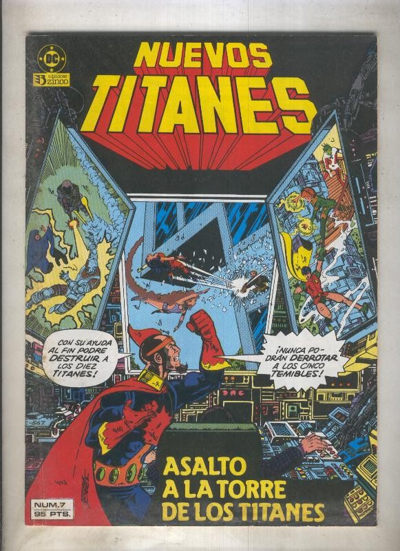 Nuevos Titanes volumen 1 numero 07 (numerado 1 en trasera)