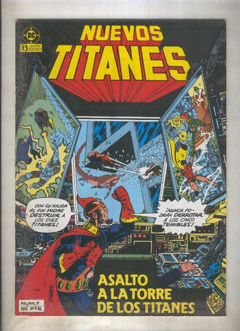 Nuevos Titanes volumen 1 numero 07 (numerado 1 en trasera)