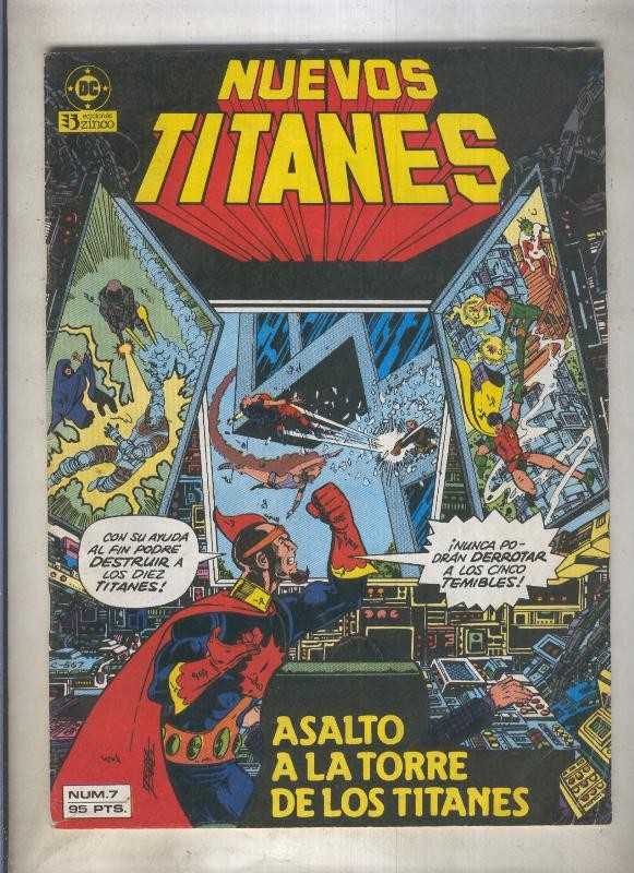 Nuevos Titanes volumen 1 numero 07 (numerado 2 en trasera)