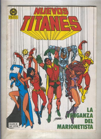Nuevos Titanes volumen 1 numero 09 (numerado 1 en trasera)