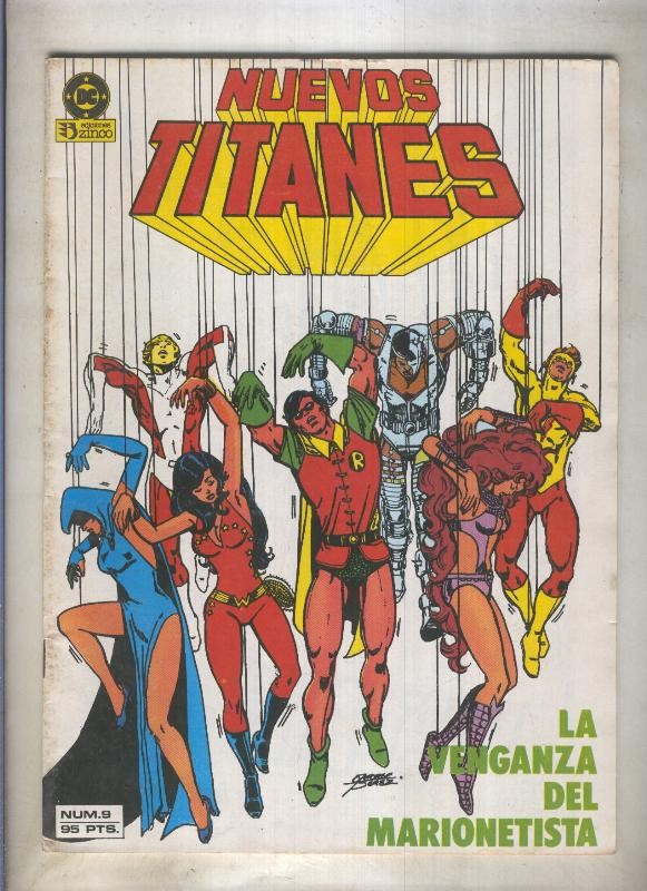 Nuevos Titanes volumen 1 numero 09 (numerado 2 en trasera)