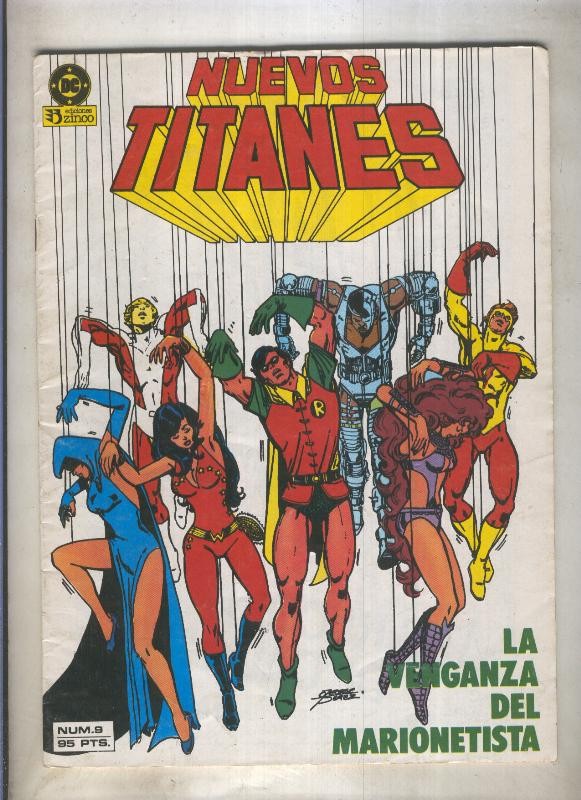 Nuevos Titanes volumen 1 numero 09 (numerado 3 en trasera)