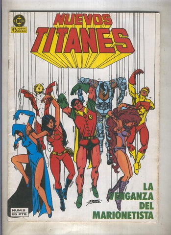 Nuevos Titanes volumen 1 numero 09 (numerado 4 en trasera)