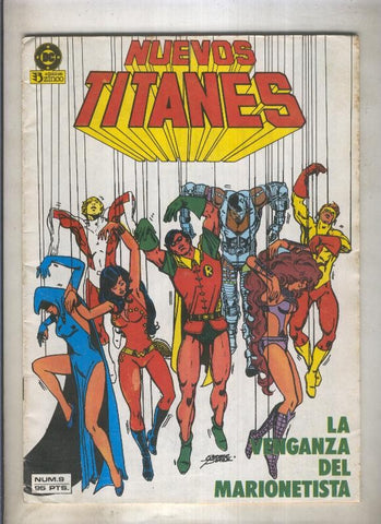 Nuevos Titanes volumen 1 numero 09 (numerado 6 en trasera)