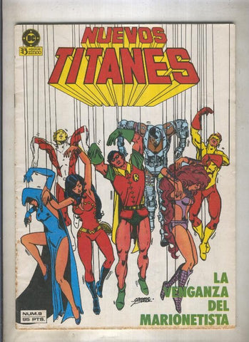 Nuevos Titanes volumen 1 numero 09 (numerado 8 en trasera)