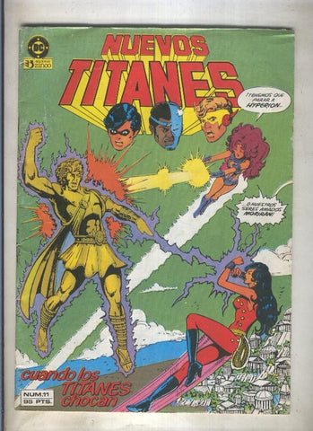 Nuevos Titanes volumen 1 numero 11 (numerado 2 en trasera)