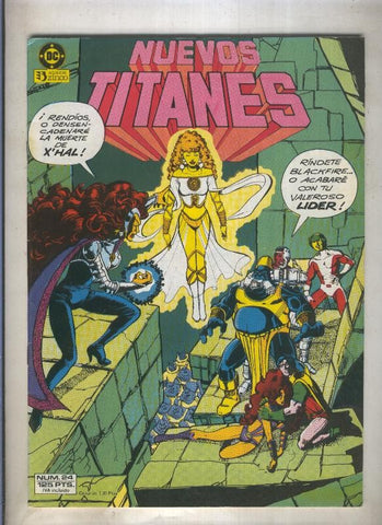Nuevos Titanes volumen 1 numero 24 (numerado 1 en trasera)