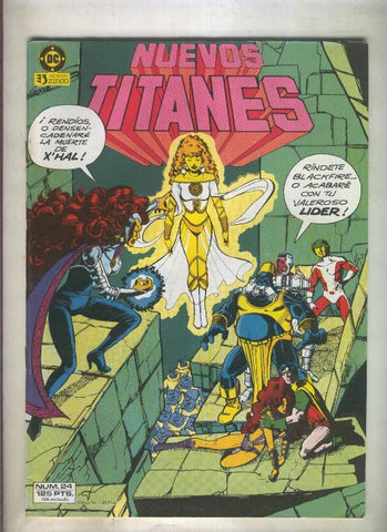Nuevos Titanes volumen 1 numero 24 (numerado 3 en trasera)