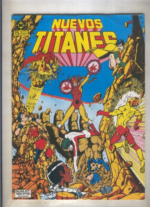 Nuevos Titanes volumen 1 numero 27 (numerado 1 en trasera)