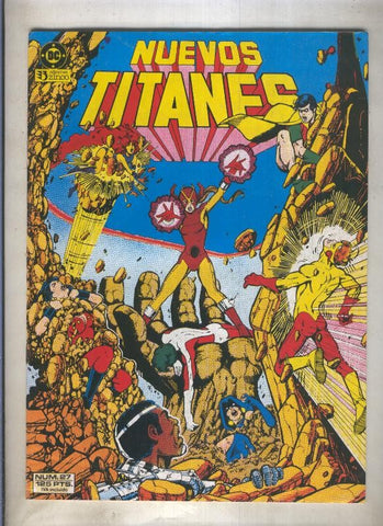Nuevos Titanes volumen 1 numero 27 (numerado 2 en trasera)