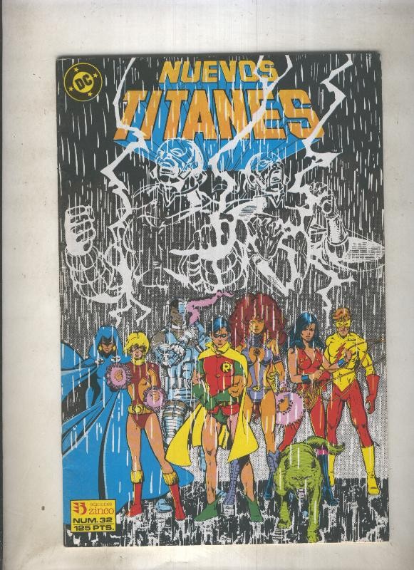 Nuevos Titanes volumen 1 numero 32 (numerado 1 en trasera)