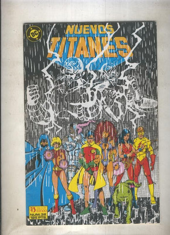 Nuevos Titanes volumen 1 numero 32 (numerado 1 en trasera)