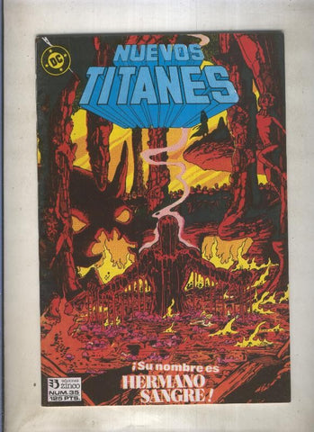 Nuevos Titanes volumen 1 numero 35 (numerado 2 en trasera)