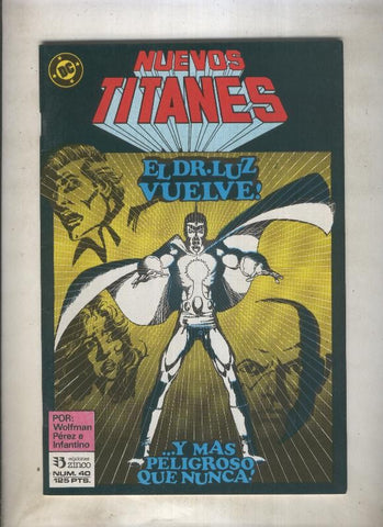 Nuevos Titanes volumen 1 numero 40 (numerado 2 en trasera)