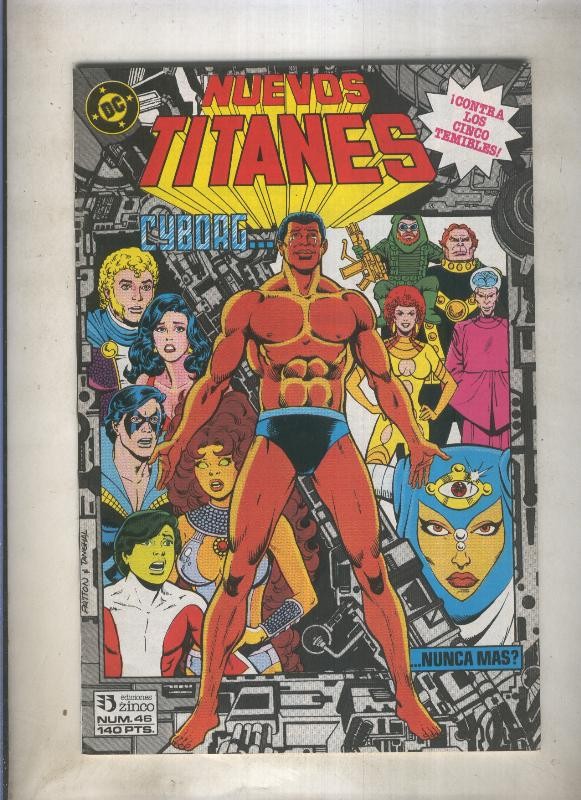 Nuevos Titanes volumen 1 numero 46 (numerado 3 en trasera)