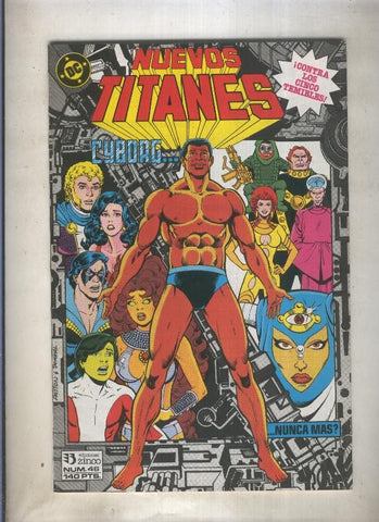 Nuevos Titanes volumen 1 numero 46 (numerado 3 en trasera)