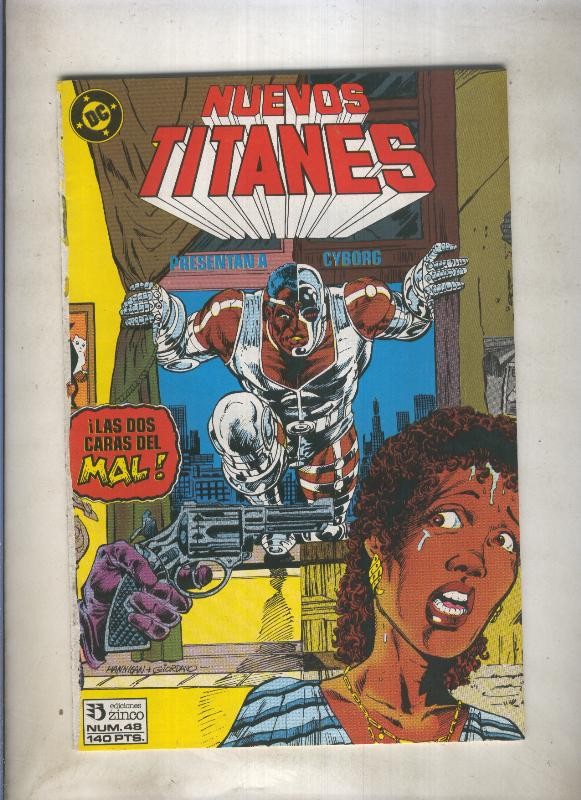 Nuevos Titanes volumen 1 numero 48 (numerado 1 en trasera)