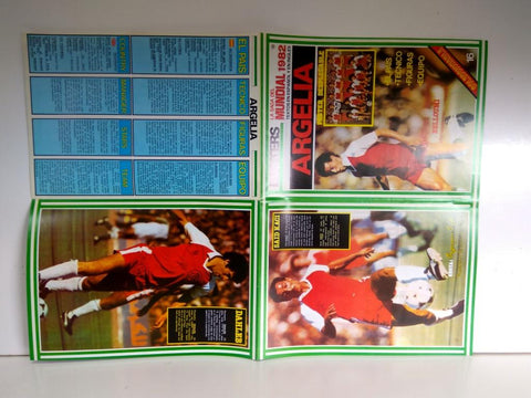 Poster Mundial 1982 numerado 16: Argelia