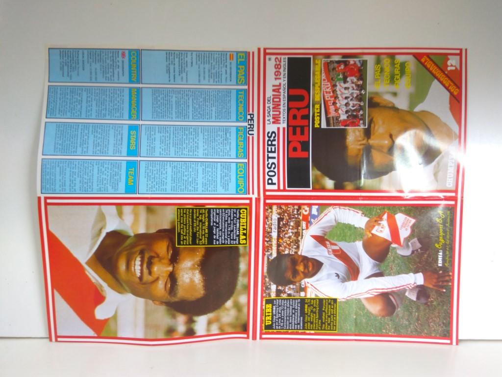 Poster Mundial 1982 numerado 12: Peru