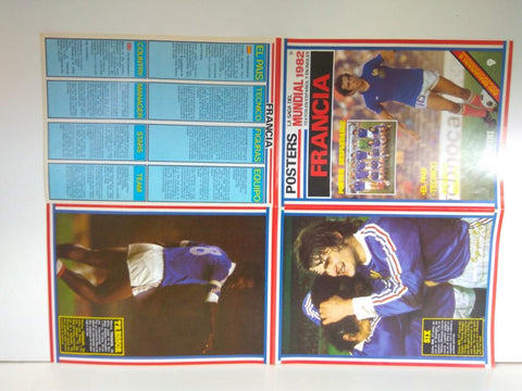 Poster Mundial 1982 numerado 09: Francia