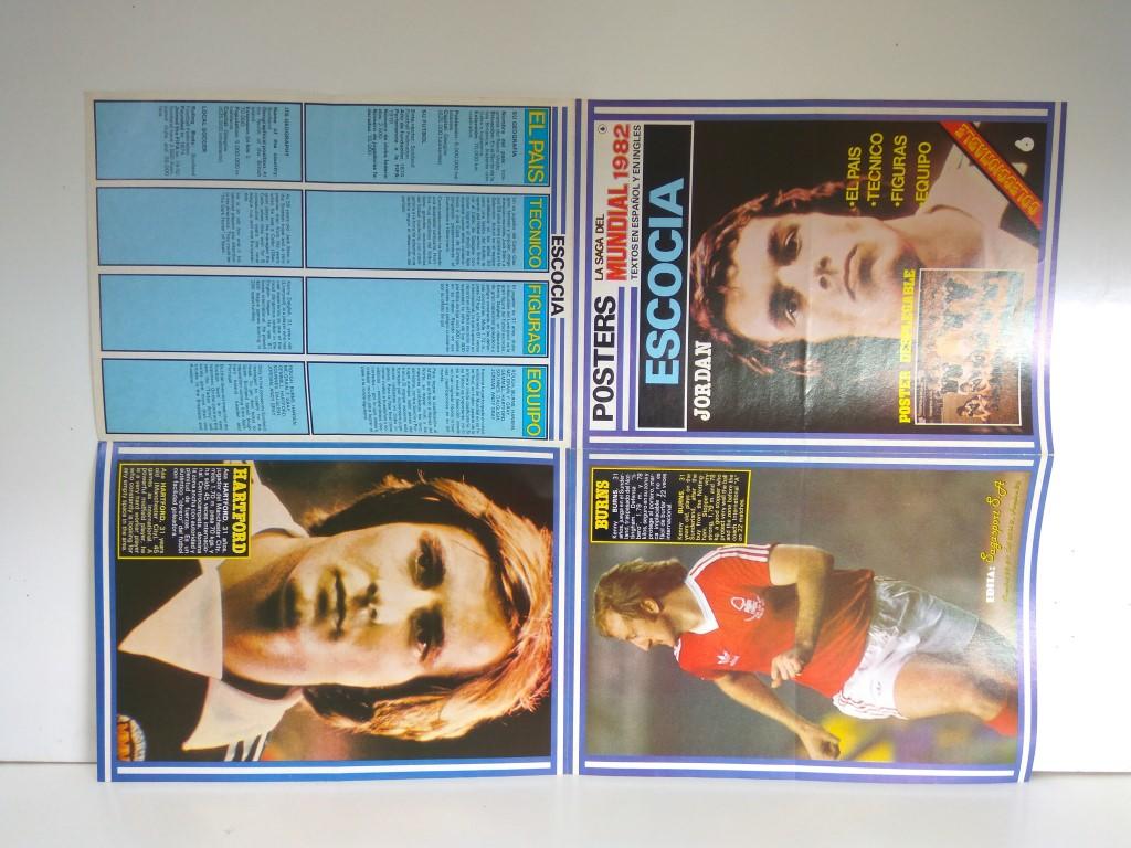 Poster Mundial 1982 numerado 06: Escocia
