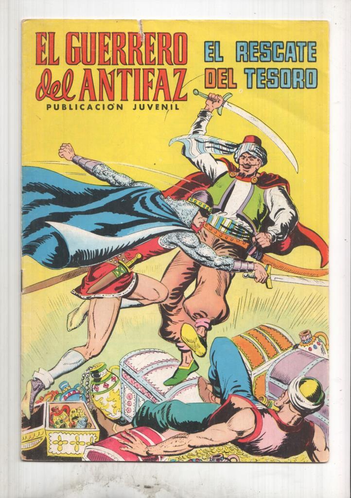 El Guerrero del Antifaz color numero 247: El rescate del tesoro (numerado 1 en trasera)