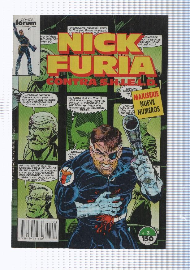 Nick Furia contra S.H.I.E.L.D numero 03: en los abismos
