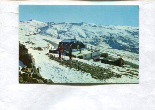 Postal 015374: Residencia Educacion y Descanso en Sierra Nevada (recortada parte superior)