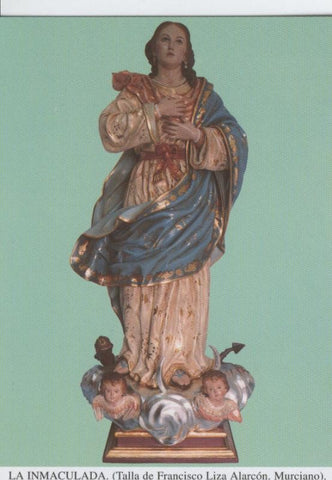Postal 015382: Virgen La Inmaculada