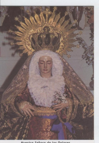 Postal 015389: Virgen Nuestra Señora de los Dolores
