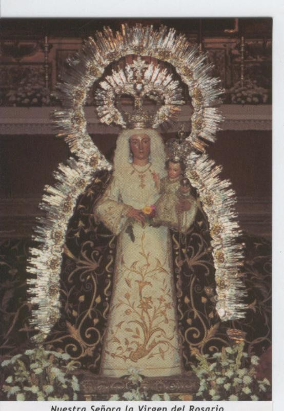 Postal 015393: Virgen Nuestra Señora del Rosario