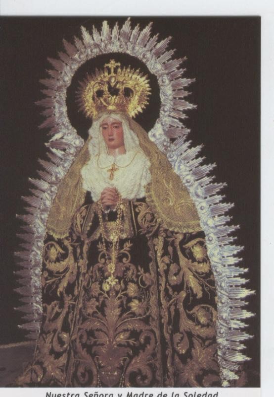 Postal 015397: Virgen Nuestra Señora y Madre de la Soledad