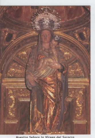 Postal 015398: Virgen Nuestra Señora del Socorro