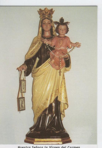Postal 015394: Virgen Nuestra Señora del Carmen
