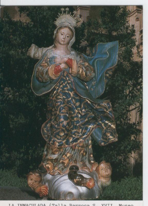 Postal 015412: Virgen La Inmaculada
