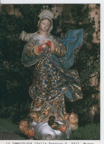 Postal 015412: Virgen La Inmaculada