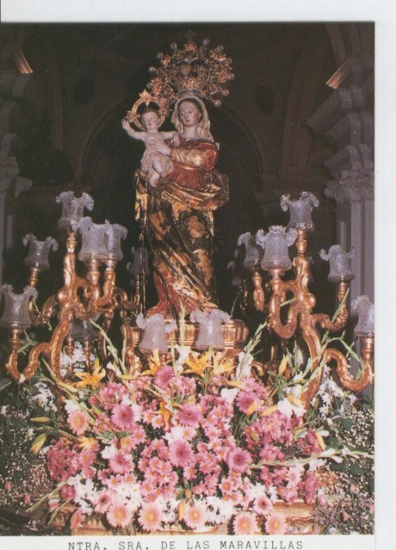 Postal 015422: Virgen Nuestra Señora de las Maravillas