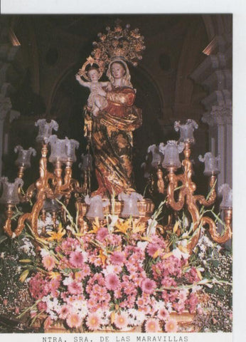 Postal 015422: Virgen Nuestra Señora de las Maravillas