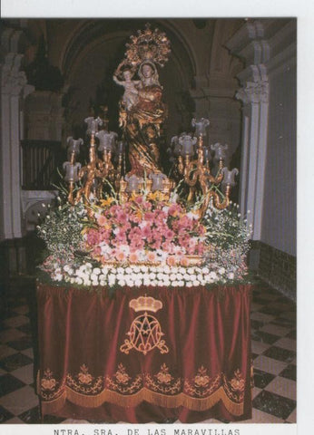 Postal 015423: Virgen Nuestra Señora de las Maravillas