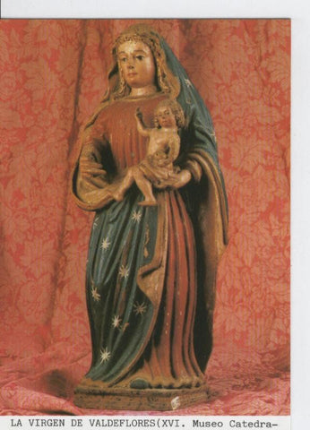 Postal 015433: Virgen de Valdeflores