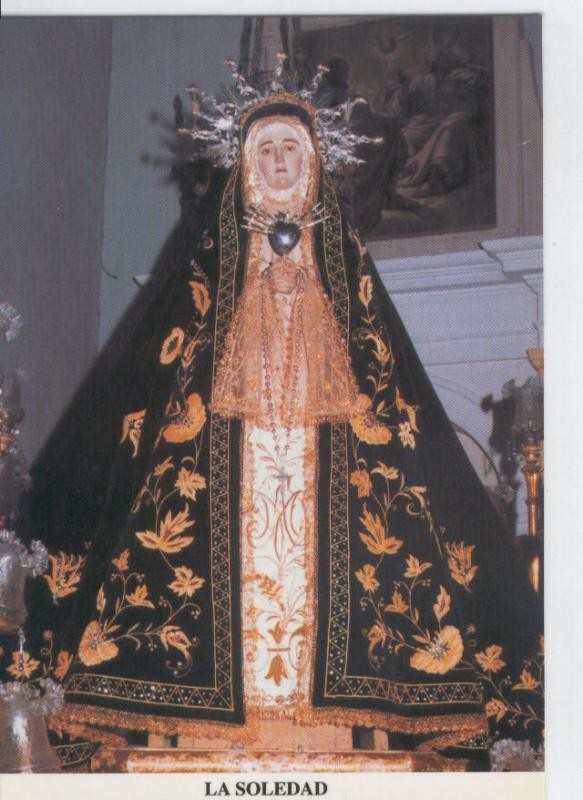 Postal 015443: Virgen La Soledad