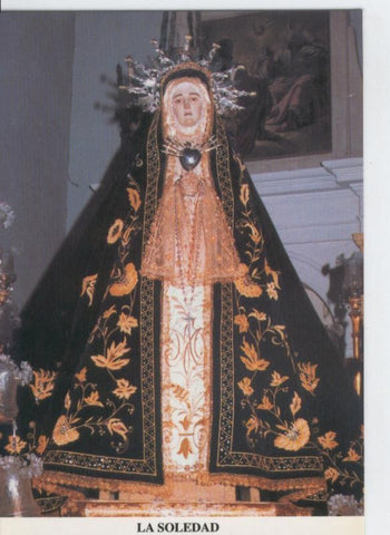 Postal 015443: Virgen La Soledad