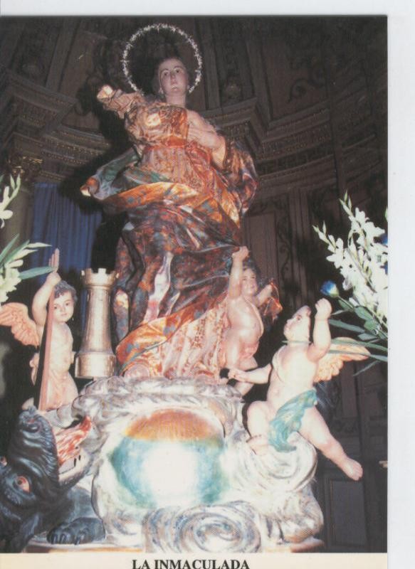 Postal 015445: Virgen La Inmaculada