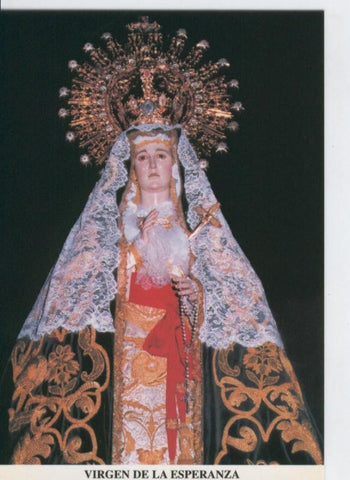 Postal 015444: Virgen de la Esperanza