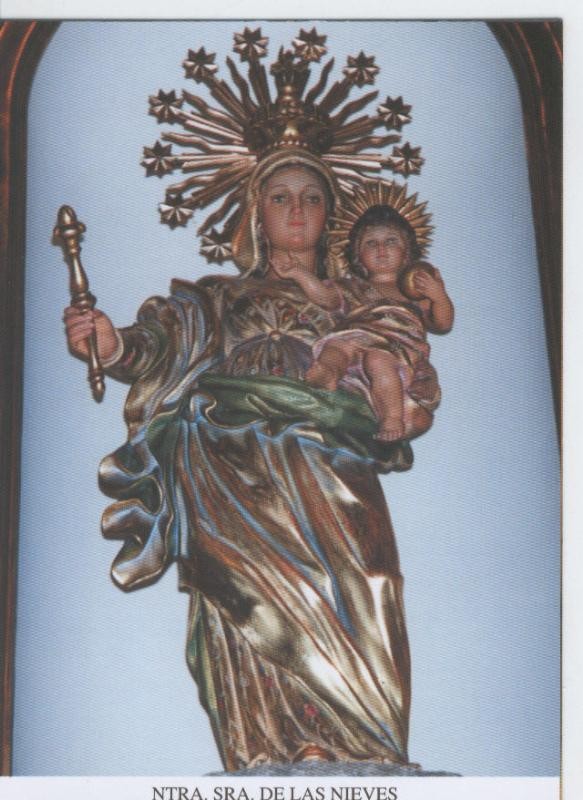 Postal 015448: Virgen Nuestra Señora de las Nieves