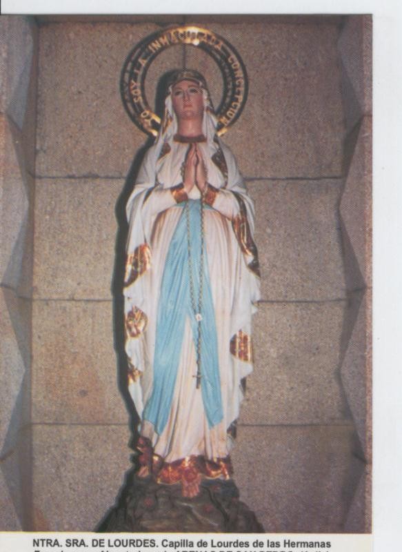 Postal 015461: Virgen Nuestra Señora de Lourdes