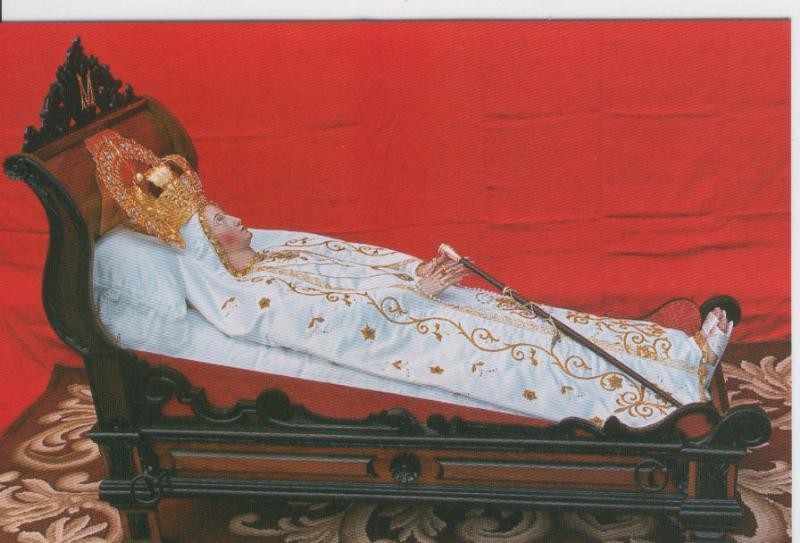 Postal 015462: Virgen de la Cama